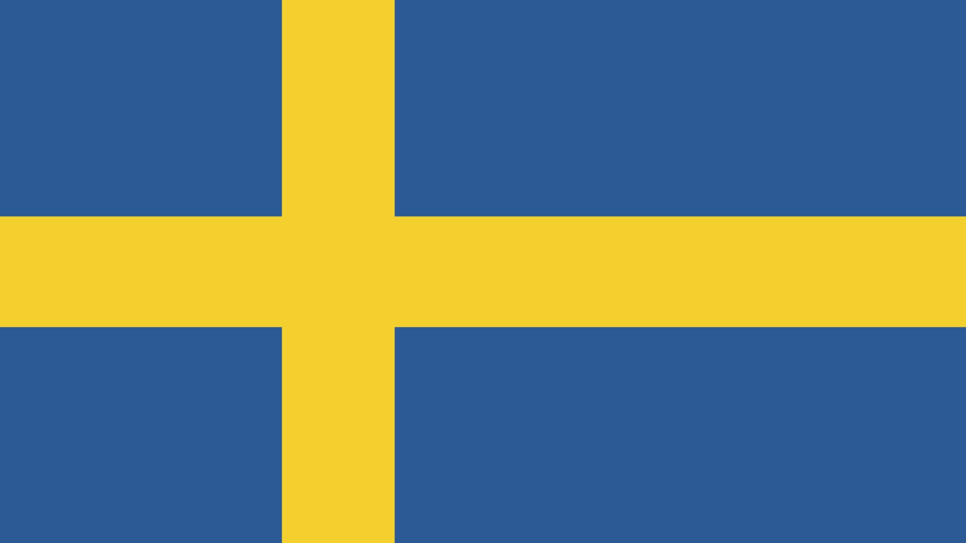 Bild på svensk flagga