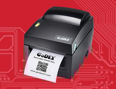 Bild på etikettskrivare DT4x från Godex