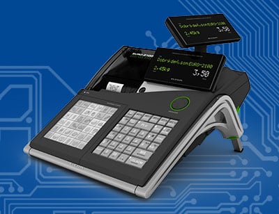 Kassaregister Euro-2100 från Elcom