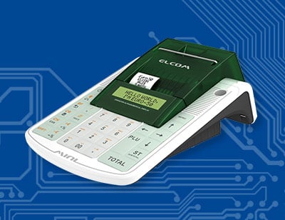 Kassaregister Euro-50 Mini från Elcom