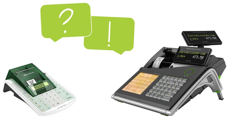 Frågor och svar för kassaregister från Elcom Frågor och svar för kassaregister från Elcom