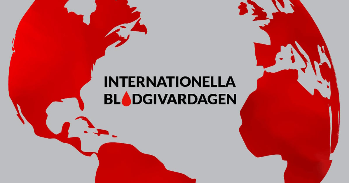 Internationella blodgivardagen 14 juni