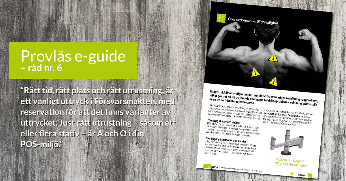 Provläs e-guiden Monteringslösningar som ger valuta för din investering