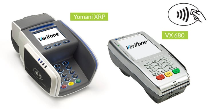 Betalterminal Yomani XRP och VX 680