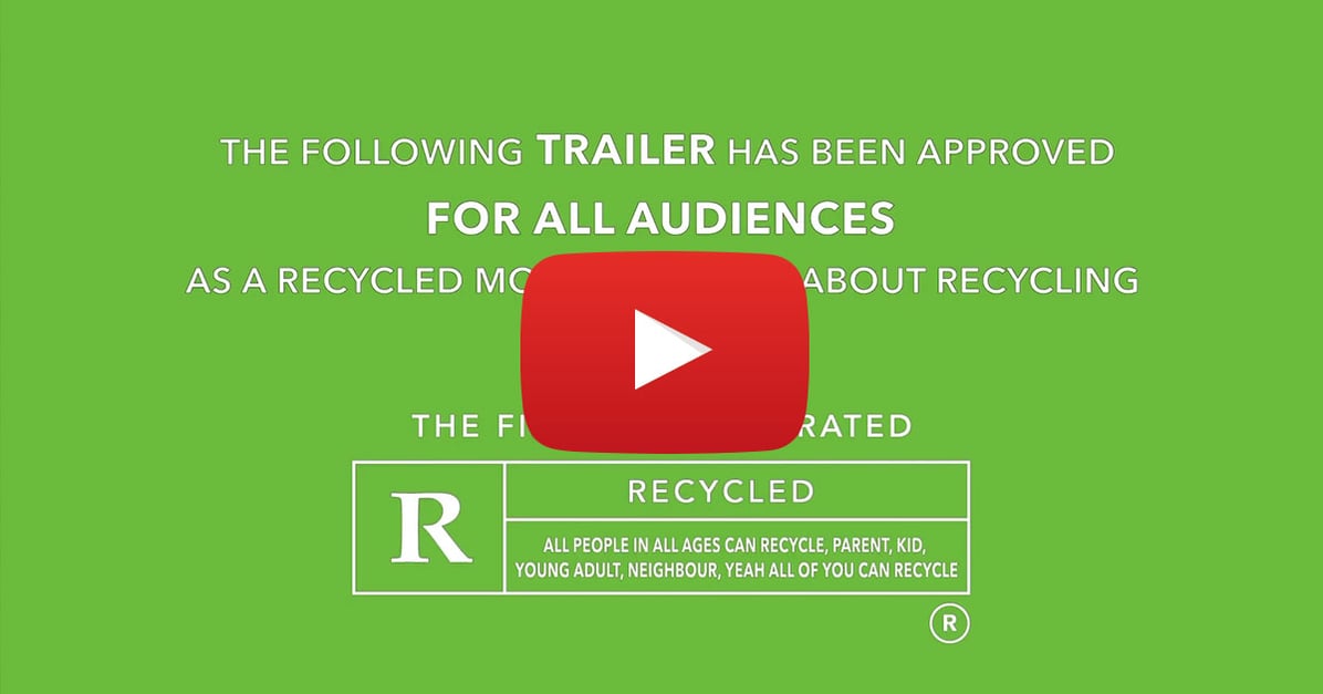 The recycable advert