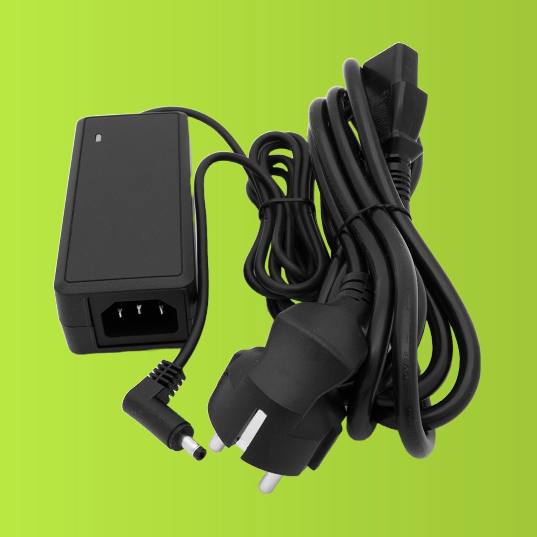 Produktbild av nätadaptern till dockningsstationen för GreenPay Mobile 2000