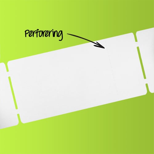 GreenTag Premium Ticket 54 x 110 mm