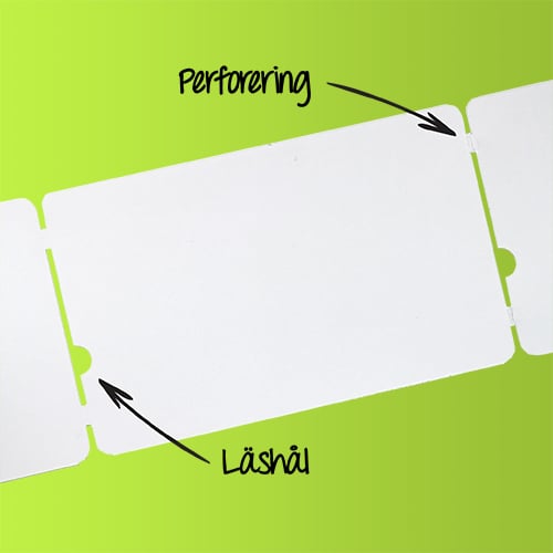 GreenTag Premium Ticket 54 x 86 mm