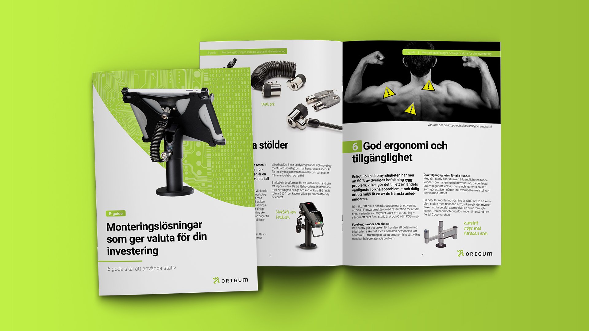 Bild på e-guiden Monteringslösningar som ger valuta för din investering – 6 goda skäl att använda stativ